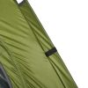 Cort camping, 4 persoane, impermeabil, cu geanta, deschidere automata, verde si maro, 210x210x135 cm