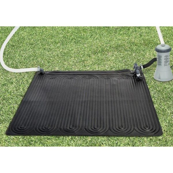 Covoras/pad solar, incalzitor pentru apa piscina, negru, 1.20×1.20 m, Intex