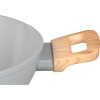 Cratita ceramica cu capac de sticla, manere lemn, 2.8 L, 26 cm, MagicHome Harmony