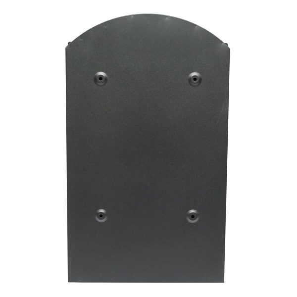 Cutie postala, negru antracit, 26x9x41 cm