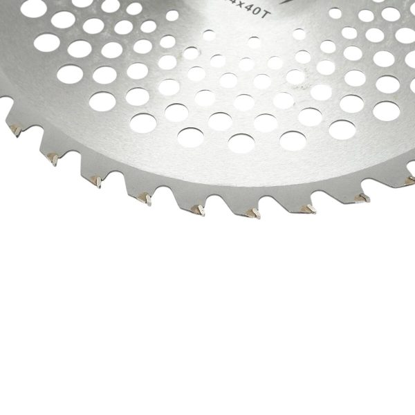 Disc circular vidia pentru motocoasa/trimmer, Thor, 255×25.4 mm, 40 dinti