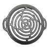Disc pentru gratar, fonta, tip grill, cu picioare, set 4 piese, 49.5 cm