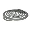 Disc pentru gratar, fonta, tip grill, cu picioare, set 4 piese, 49.5 cm