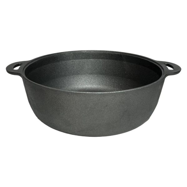 Disc pentru gratar, fonta, tip grill, cu picioare, set 4 piese, 49.5 cm