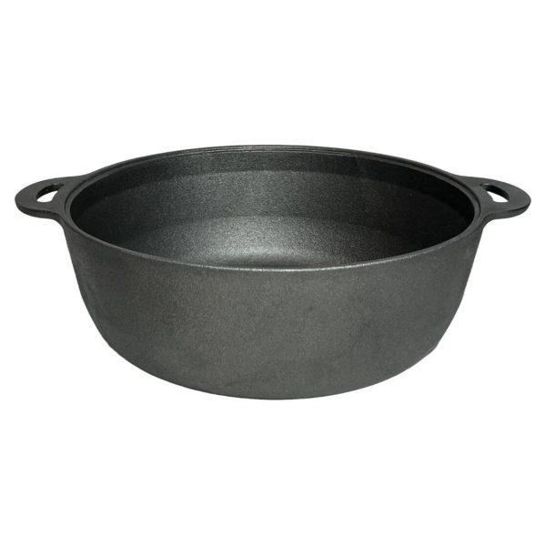 Disc pentru gratar, fonta, tip grill, cu picioare, set 4 piese, 49.5 cm