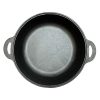 Disc pentru gratar, fonta, tip grill, cu picioare, set 4 piese, 49.5 cm