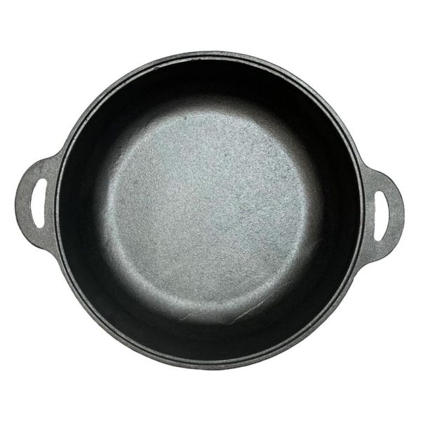 Disc pentru gratar, fonta, tip grill, cu picioare, set 4 piese, 49.5 cm
