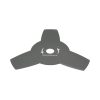 Disc metalic stea pentru motocoasa/trimmer, Thor, 3 dinti, 255×25.4×2 mm