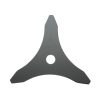 Disc metalic stea pentru motocoasa/trimmer, Thor, 3 dinti lungi, 255×25.4×1.4 mm