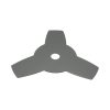 Disc metalic stea pentru motocoasa/trimmer, Thor, 3 dinti, 255x25.4x2 mm