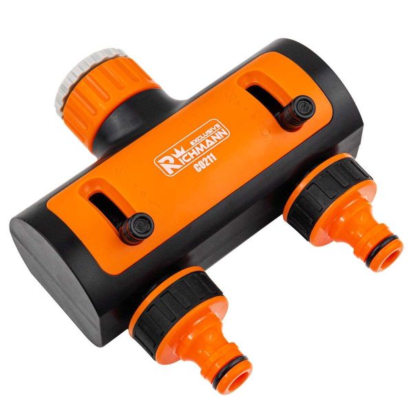 Distribuitor furtun cu 2 cai, 3/4-1″, 12.5 mm, Richmann Exclusive