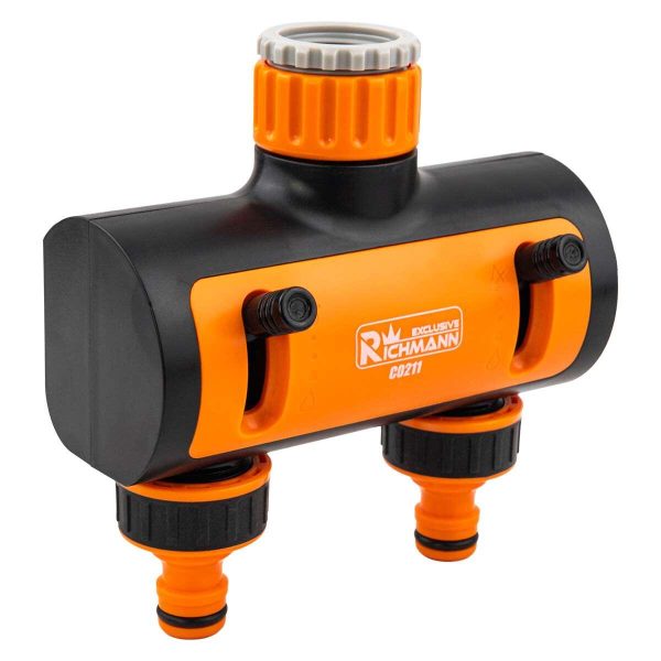 Distribuitor furtun cu 2 cai, 3/4-1″, 12.5 mm, Richmann Exclusive