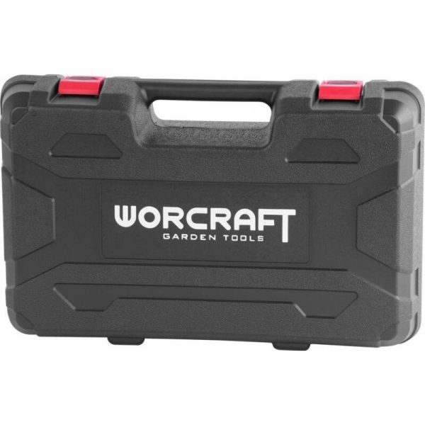 Drujba electrica pentru crengi, cu acumulator 2 Ah, incarcator, 20V Li-ion, motor fara perii, geanta, 15 cm, Worcraft