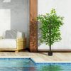 Planta artificiala, ficus cu ghiveci, verde, 135 cm
