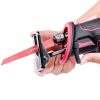 Fierastrau tip sabie, cu acumulator 2 Ah, 20V Li-ion, incarcator si geanta, Worcraft