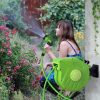 Furtun cu tambur/rola pentru gradina, retractabil/automat, portabil, pentru perete, 1/2″, 9 moduri, 20 m