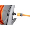 Furtun cu tambur/rola pentru gradina, retractabil/automat, 1/2", 20+2 m, Strend Pro
