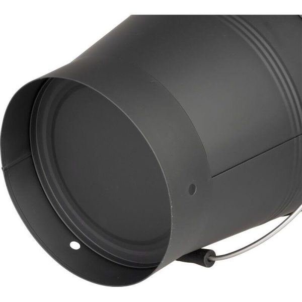 Galeata/recipient pentru cenusa, metal, negru, 8 L, Strend Pro