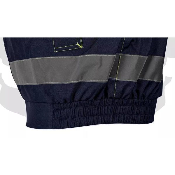 Geaca de lucru, vesta, 3 in 1, reflectorizanta, poliester, galben, model Hi-Vis, marimea M/50