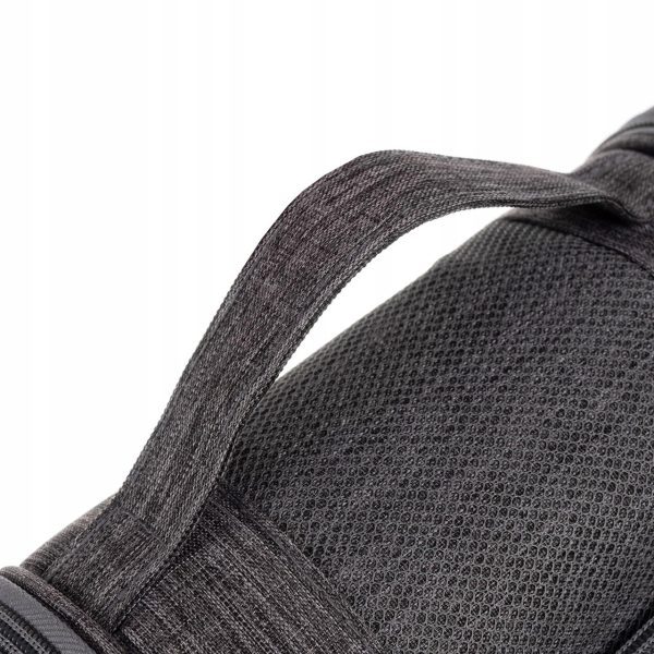 Geanta pentru cosmetice/accesorii baie, Soulima, impermeabila, cu agatatoare, gri, 24.5×13.5×21 cm