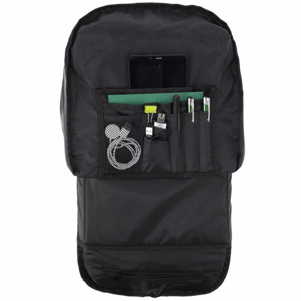 Ghiozdan/rucsac turistic, Tourpeak, 5 compartimente, negru, 21 L, 30x10x40 cm