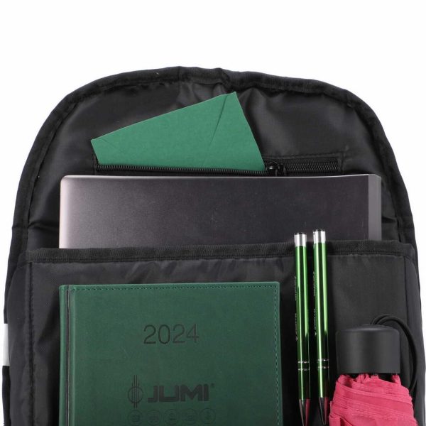 Ghiozdan/rucsac turistic, Tourpeak, 5 compartimente, negru, 21 L, 30x10x40 cm