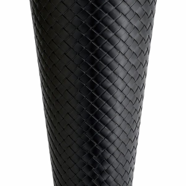 Set 2 ghivece de flori, Matuba Slim, rotunde, inalte, 30×55 cm, antracit, Prosperplast