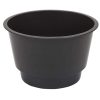 Set 2 ghivece de flori, Matuba Slim, rotunde, inalte, 30×55 cm, alb, Prosperplast