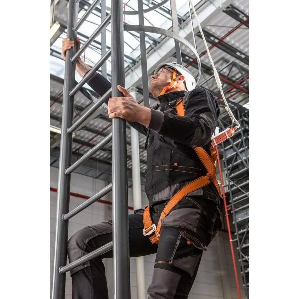 Kit pentru lucrul la inaltime cu ham P 01S, centura de siguranta 2 m, geanta, M-XL, NEO