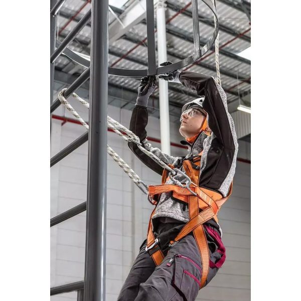 Kit pentru lucrul la inaltime cu ham P 05, centura de siguranta 2 m, amortizor, geanta, M-XL, NEO