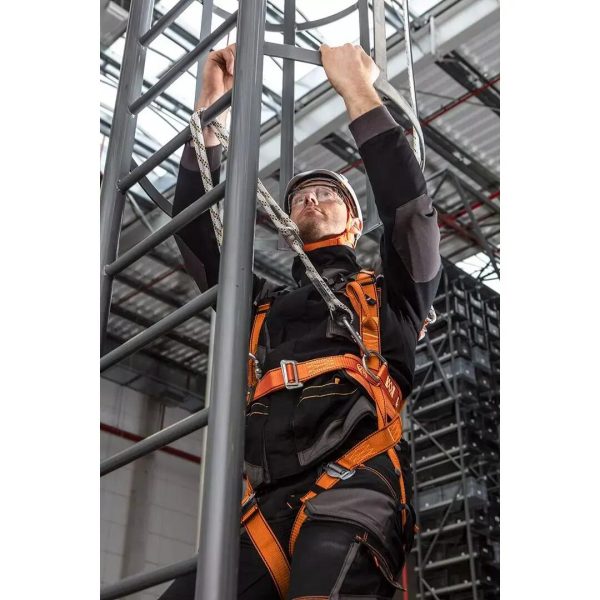 Kit pentru lucrul la inaltime cu ham P 05, centura de siguranta 2 m, amortizor, geanta, M-XL, NEO