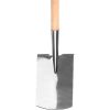 Harlet, cazma, drept, inox, coada lemn, 38x17x118 cm, Strend Pro Premium