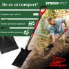 Set harlet, cazma, drept, capat zimtat, maner fibra sticla, 115 cm, cu manusi, RedShark