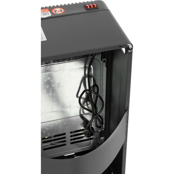 Incalzitor pe gaz, 2 in 1, ventilator electric, aprindere piezoelectrica, cu roti, furtun, regulator, 1.5-4.2 kW, 110-305 g/h, Strend Pro