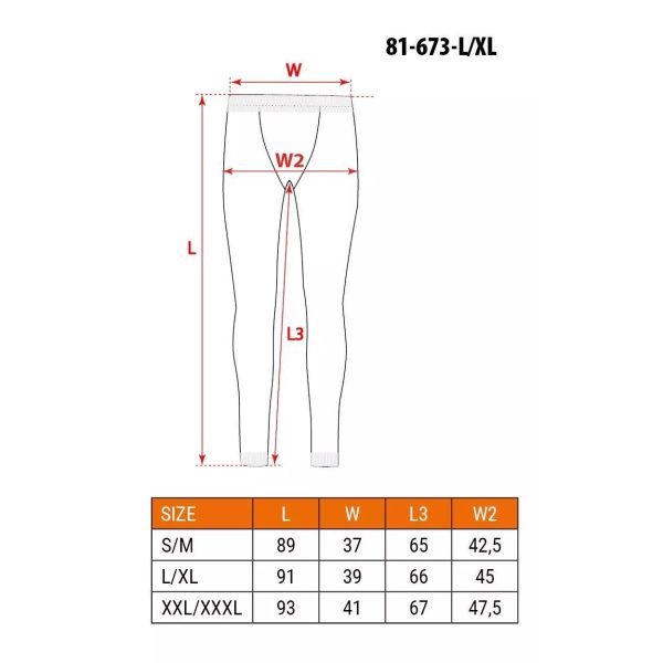 Indispensabili termici, model Carbon, negru, marimea L/XL, NEO