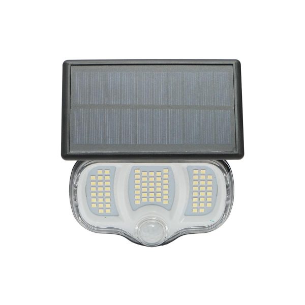 Lampa solara de perete cu senzor de miscare, LED 0.8 W, panou extern, 1200 mAh, IPX4, Breckner Germany