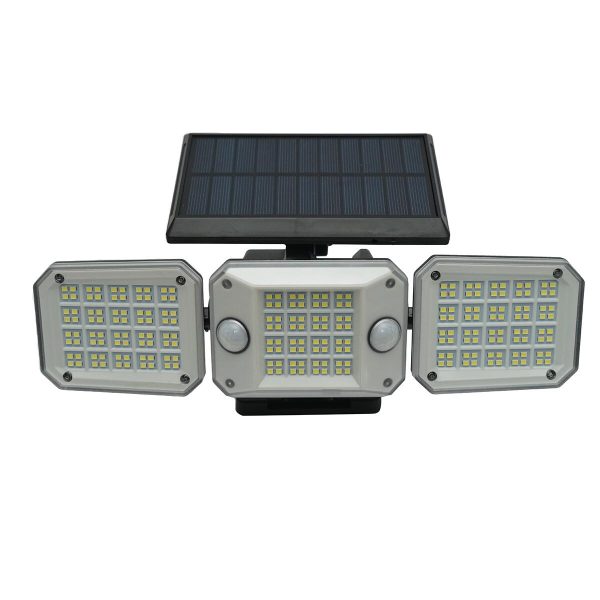 Lampa solara de perete, panou extern, 2000 mAh, 3 moduri, IP65, Breckner Germany