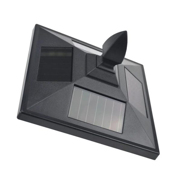 Lampa solara tip felinar pentru gradina, 1 LED, 18x18x160 cm