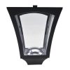 Lampa solara tip felinar pentru gradina, 1 LED, 18x18x160 cm