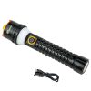 Lanterna aluminiu, cu acumulator, 6x1W LED + 8xSMD LED, USB-C, 1000 lm, 100 m, Richmann Exclusive