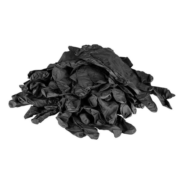 Manusi nitril, unica folosinta, negru, set 100 buc, marimea XL, NEO