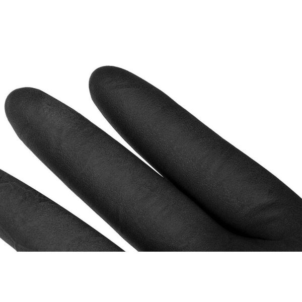 Manusi nitril, unica folosinta, negru, set 100 buc, marimea L, NEO