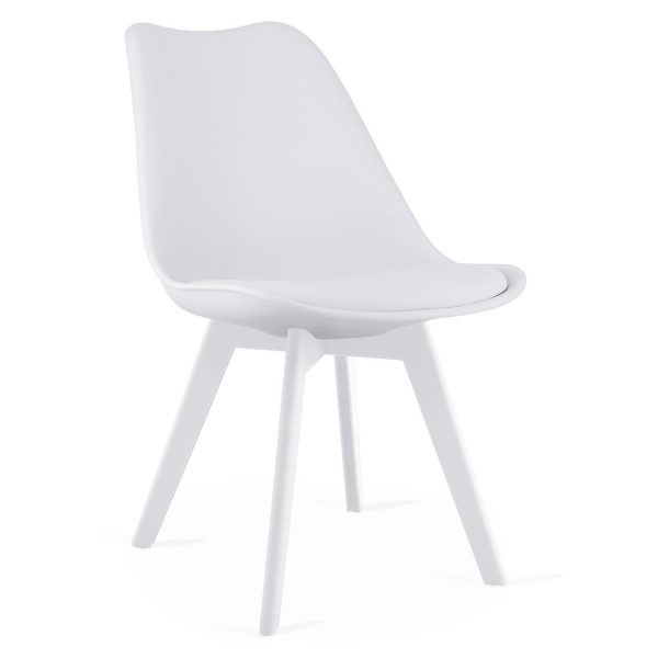 Masa de toaleta/machiaj, Vanessa + scaun Mark, alb, cu oglinda si LED-uri, 130x43x143 cm