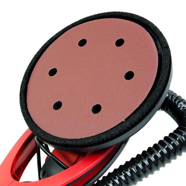 Masina de slefuit pereti/tavan, cap flexibil, cu LED-uri, 900 W, 215 mm, Worcraft