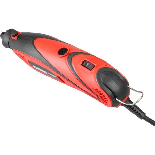 Mini polizor cu accesorii, trusa, 135 W, Strend Pro