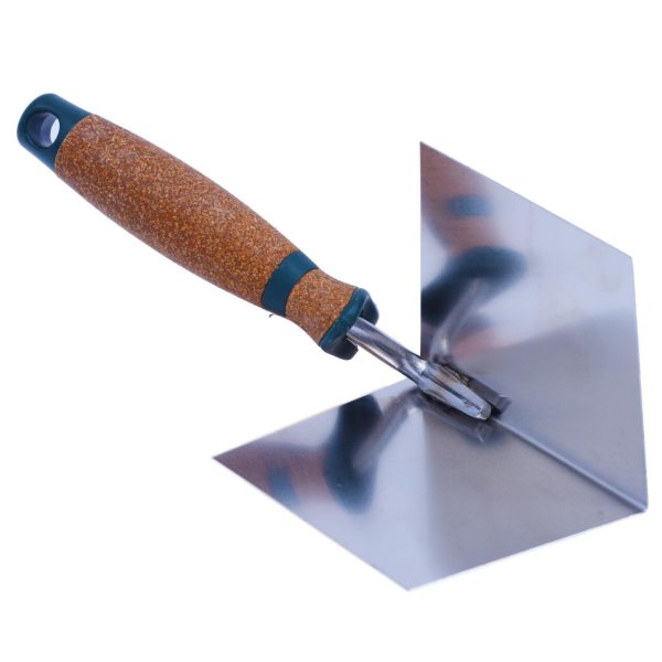 Mistrie inox, colt interior, sudura in puncte, 7.5x11 cm, maner pluta, Olejnik