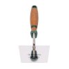 Mistrie inox, trapez, lata, sudura in puncte, 16 cm, maner pluta, Olejnik