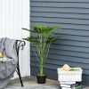 Planta artificiala, monstera cu ghiveci, verde, 85 cm