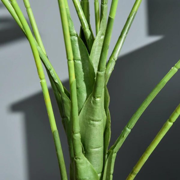 Planta artificiala, monstera cu ghiveci, verde, 85 cm