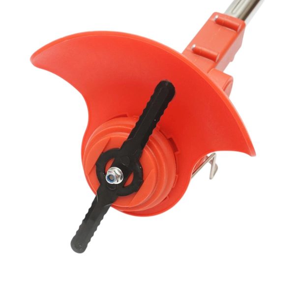 Motocoasa, trimmer, pentru tuns iarba, electric, cu acumulator 48V Litiu, 6000 mAh, incarcator si accesorii